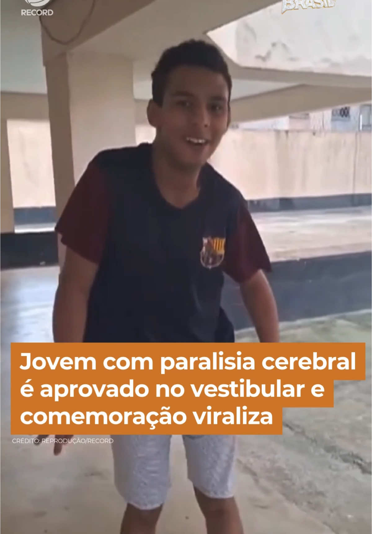 Jovem com paralisia cerebral é aprovado no vestibular e vídeo emocionante da comemoração viraliza. Guilherme Isaque passou em segundo lugar para o curso de Ciências Sociais da Universidade Federal de São Carlos (UFSCar), no interior de São Paulo #FalaBrasil  Veja essa e outras notícias em R7.com/falabrasil