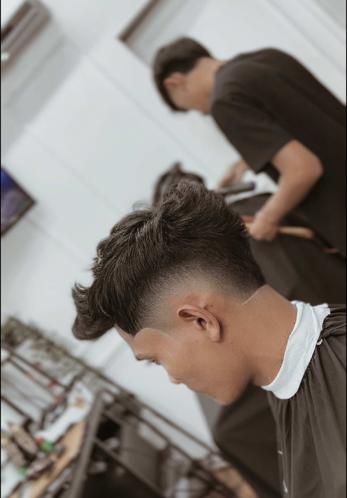 Burst fade jugak 🔛🔝  #hajimbarber #barberkulim #barberpadangserai #kulim #padangserai #tamanselasih #kedah #burstfade 