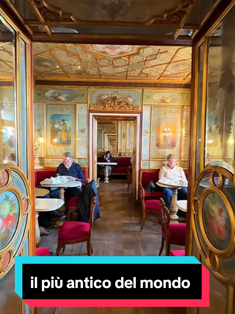 Il Caffè più antico d'Italia e del mondo: Caffè Florian #venezia  #caffè #caffetteria #veniceitaly #sanmarco 