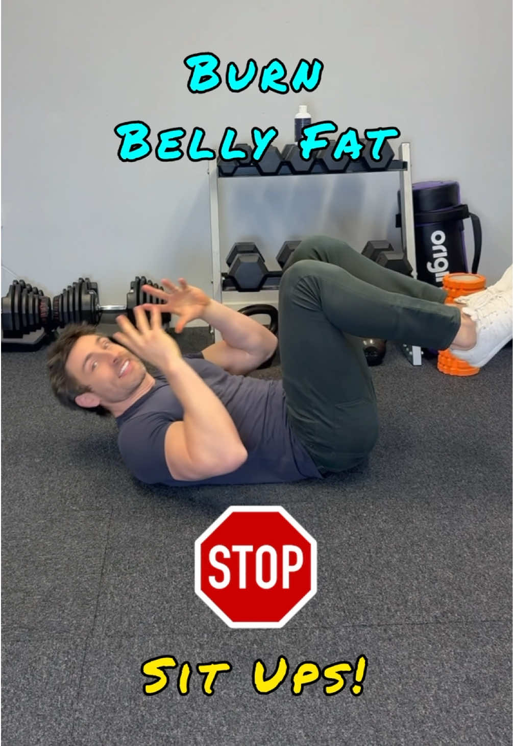 How to burn belly fat. #BellyFat #Situps 