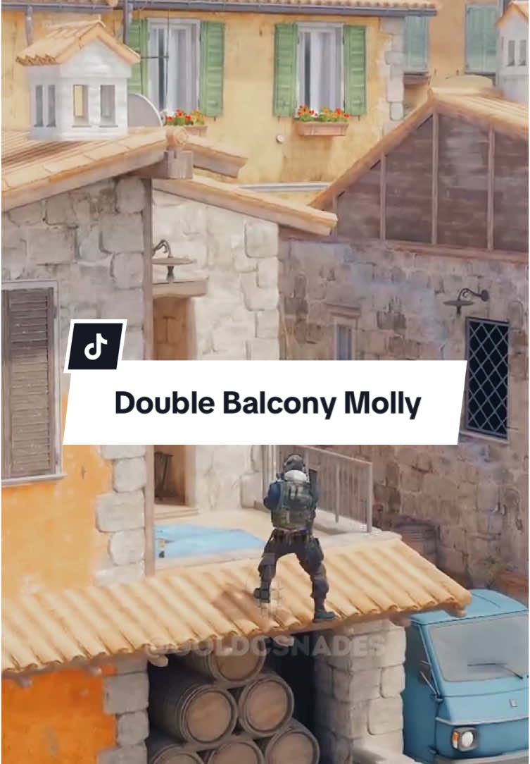 DOUBLE BALCONY MOLLY #CS2 #COUNTERSTRIKE 