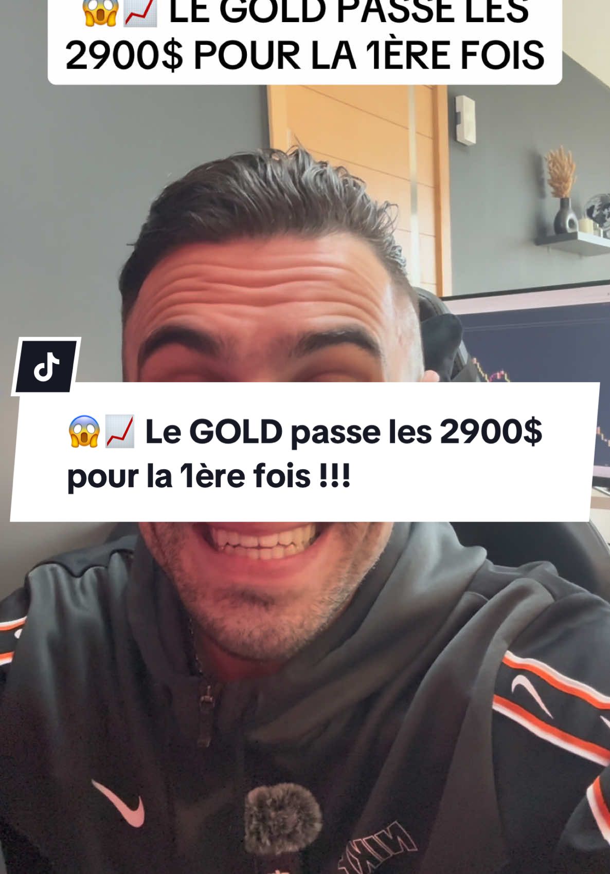 😱📈 Le GOLD passe la barre des 2900$ pour la 1ère fois de son histoire… #xauusd #gold #tradingfrance #crypto #pourtoi 