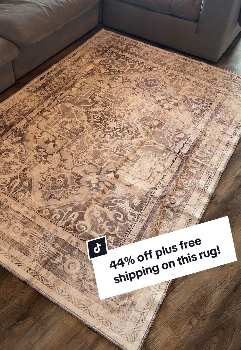 The perfect area rug for your living room! 44% off today plus free shipping!! #arearug #rug #livingroom #livingroomdecor #livingroominspo #5x7rug #homedecor #homeaesthetic #homeaesthetic #rugsoftiktok #rugs #decor #montvoorugs #machinewashable #machinewashablerug #tiktokshop #fy #fypシ #creatorsearchinsights #homefinds #musthave #musthaves #homedecorideas #homedecortiktok 