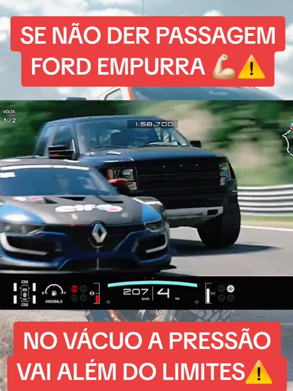 FORD RAPTOR NÃO DEIXA A DESEJAR PILOTO NÃO SE INTIMIDA E VAI PRA CIMA DE FORD GT E RENAULT EM UM DUELO INCRÍVEL PELA VITÓRIA RIVALIDADE E HISTÓRIA EM UMA UMA ÚNICA CORRIDA! #venomvoice #ford #raptor #ranger #hilux #corrida #game #ps4 #ps5 #games #gaming #fordgt #renault #gameplay #GamingOnTikTok #tiktoknews 