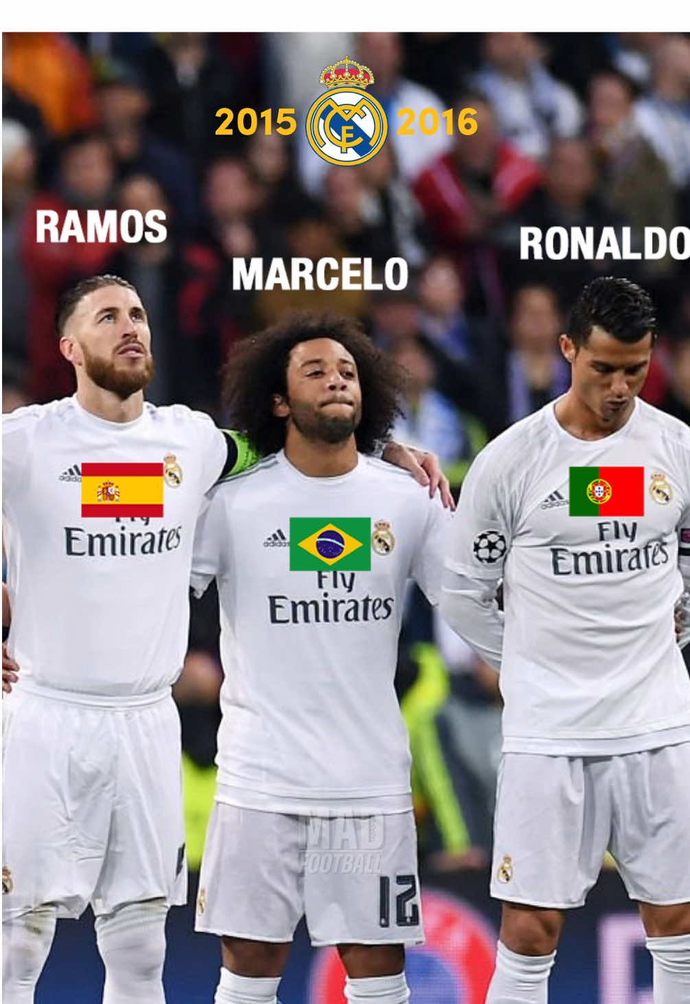 The 2015/2016 Real Madrid squad was absolutely phenomenal. They delivered some of the best football matches, playing with unmatched skill and intensity. Their performances thrilled not only the fans in the stands but also football enthusiasts around the world. From dazzling goals to unforgettable moments, they captured the hearts of millions. Though it’s now a cherished memory, the legacy of that incredible season will remain with us forever. The impact of that team is etched in the minds of all who witnessed it, making them one of the most unforgettable squads in football history. #RealMadrid #2015_2016 #LegendarySquad #FootballHistory #BestFootball #Madridista #SoccerLegends #FootballMemories #UnforgettableTeam #FootballFans
