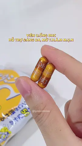 Bà nào da t.h.â.m m.ụ.n rất là rcm cái Vitamin C này cho mấy bà nha #goccuamiuu #reviewlamdep #goclamdep #vitaminc #vitamincdhc #dhcvietnam #khoetrongdepngoai #tiptrithammun 