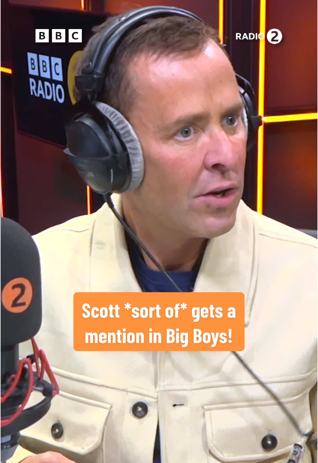@scottmills *almost* gets a mention in series 3 of Big Boys! 😅 Listen to writer Jack Rooke alongside Dylan Llewellyn and Camille Coduri on Breakfast, catch up on BBC Sounds 🎧 #jackrooke #bigboys #comedy #scottmills #scottmillsbreakfastshow 