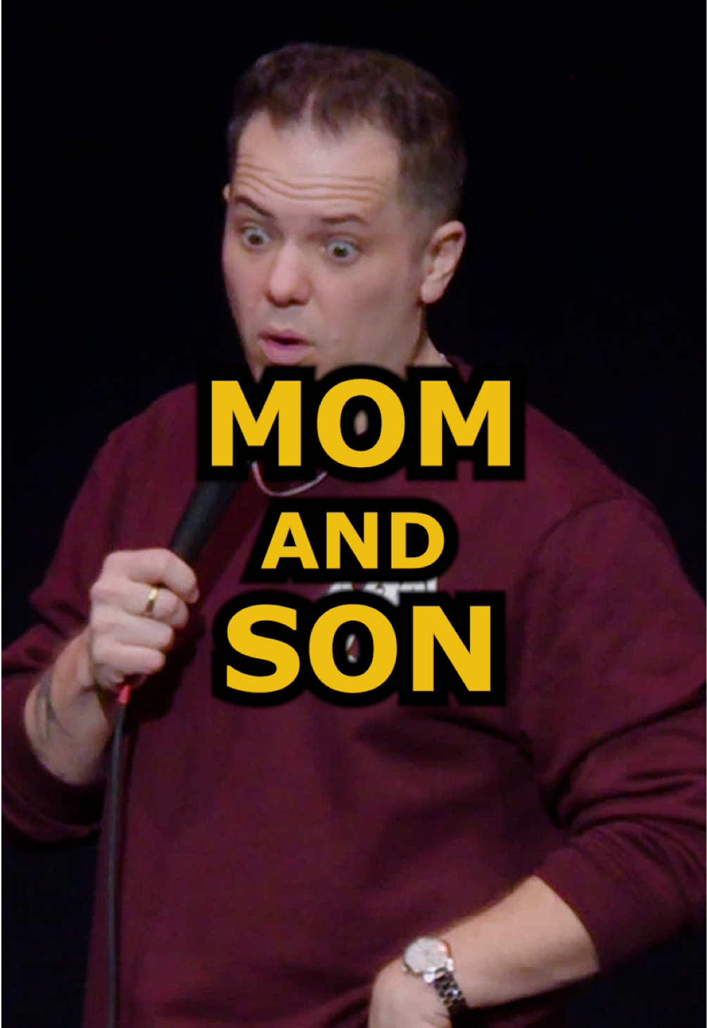 Mom and son #funny #jokes #crowdwork #standupcomedy #comedy #fyp #jeffarcuri 