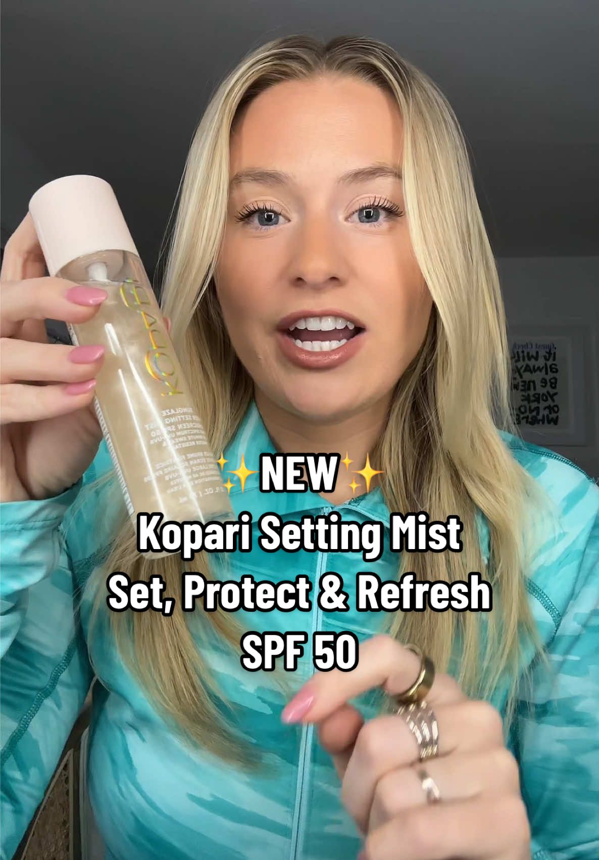 ✨NEW✨ Set, Protect & Refresh @Kopari Beauty Sunglaze Sheer setting mist SPF 50 Ingredients: Restoring Polyglutamic Acid Hydrating Hyaluronic Acid Brightening Vitamin C Soothing Vitamin E #makeup #settingspray #settingmist #sunscreen #sunscreenmist #facesunscreen #kopari #koparibeauty #koparispf #koparisettingmist #koparisunglazesheersettingmist #tiktokshopnewarrivals #tiktokshopcreatorpicks #ttsbeautybesties #ttsstarcreator #seasonalgems #lovelanguage #tiktokshoploveatfirstfind #ttsdelightnow #giftguide 