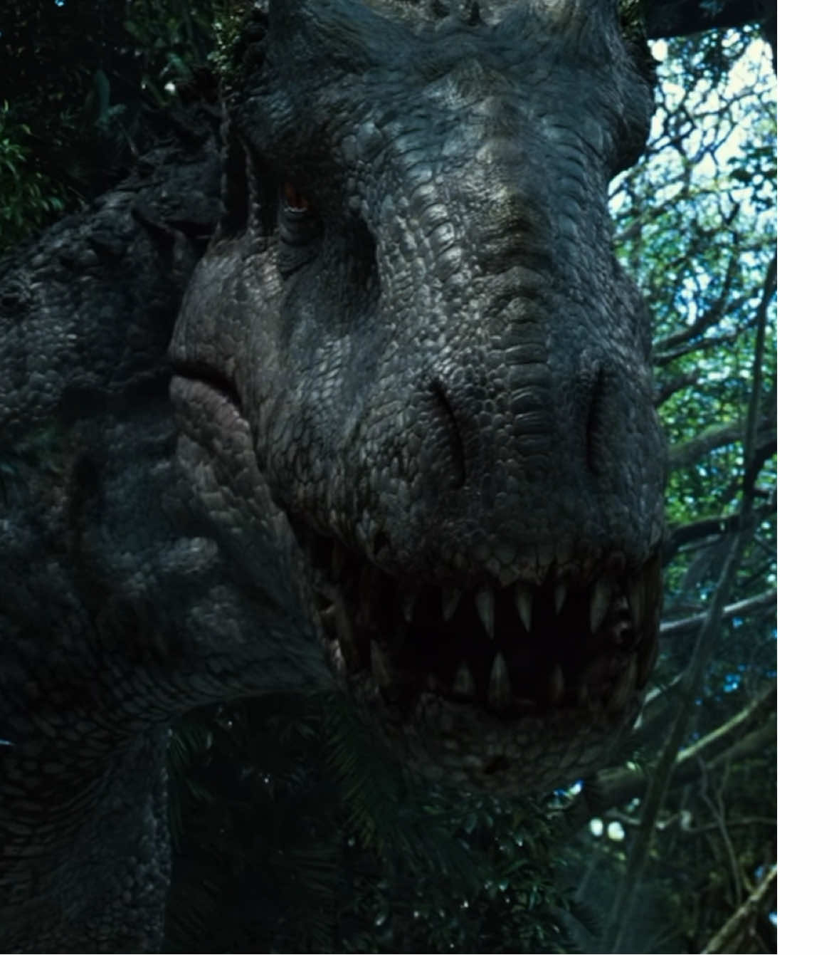 “It can camouflage” #indominusrex #jurassicworld #dinosaur #edit #fyp #movie 