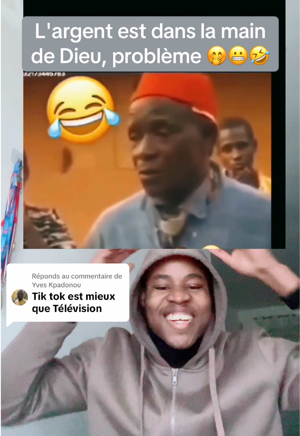 Réponse à @Yves Kpadonou L'argent est dans la main de Dieu 🤭😬🤣 #capcutmaster #viral_video #capcutedit 