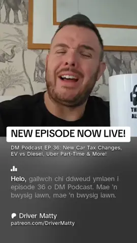 Episode 36 is now live go check it out all about uber and the taxi trade, this Episode talking about csr tax changes, ev vs diesel cars etc #uber #uberdriver #taxi #taxidriver #podcast #pco #phv #privatehire 