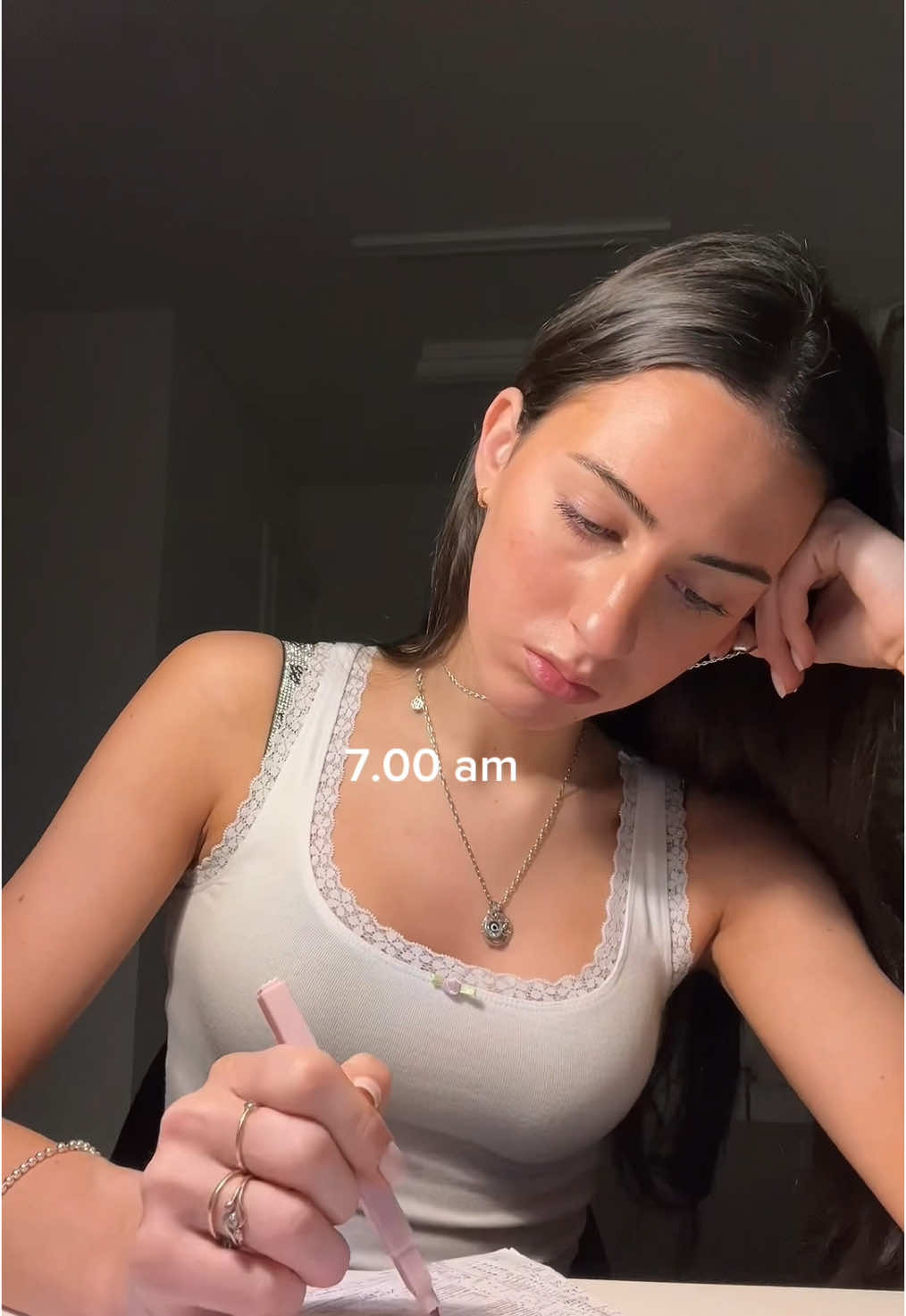 AD I don’t know what magic they put in it but IT DOESN’T MOVE (it’s the @Lancôme Lash Idole Flutter Extension mascara) - #makeup #study #stem #studytok
