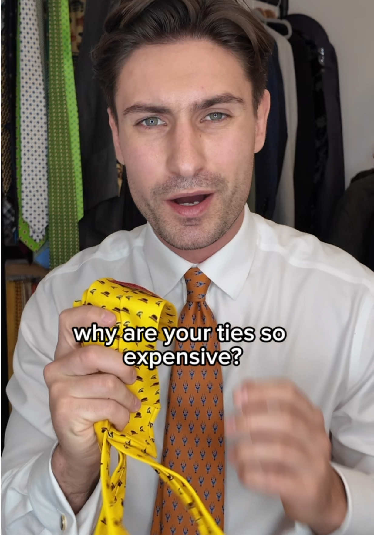 Why are your ties SO expensive? Well… they’re hand-printed from 100% silk here in England 👔 But I understand that if you’re shopping for a horse racing print rather than a luxury product you might not value that as much. For that reason we are exploring continuing with 2 products: • Luxury hand printed ties • Horse racing inspired ties Thanks to everyone who has shopped with @FRANC JAMES so far, it’s great seeing you wearing them! The brand is in its very early stages and we are working to continually improve. #francjames 