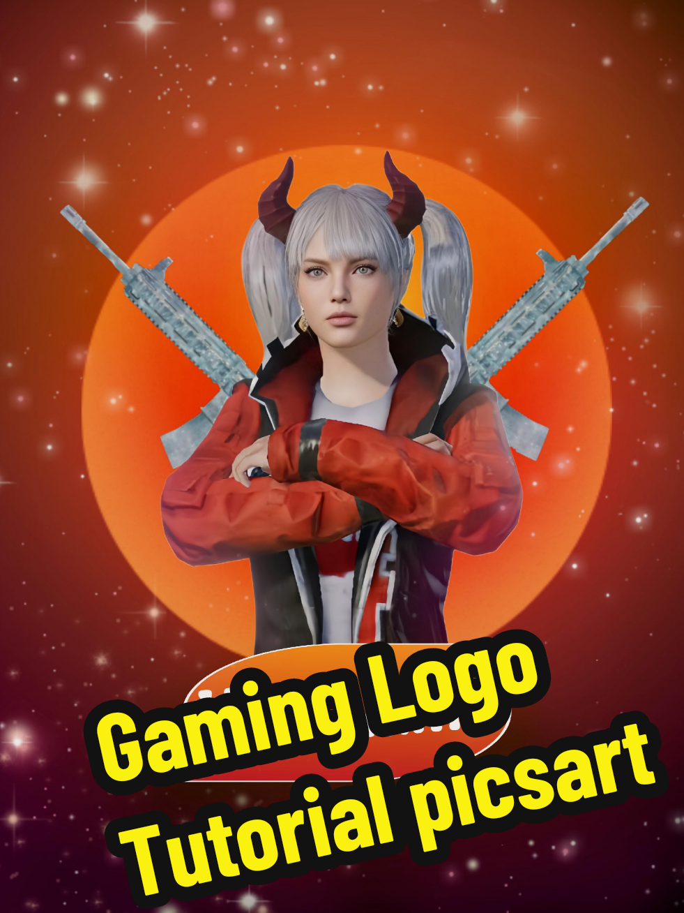 Gaming🎮 Logo Picsart editing tutorial #fyp #picsart #edit #gaming #logodesign #photomagic #photoshopediting #tik_tok #shorts #treanding 