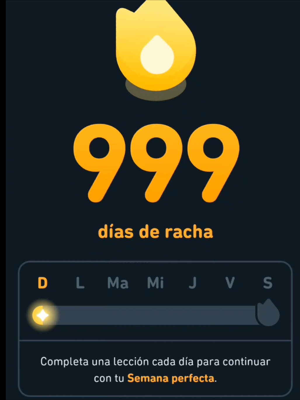 999 días de racha de Duolingo #racha #parati #duolingobrasil #duolingo #tiktok #duolingo