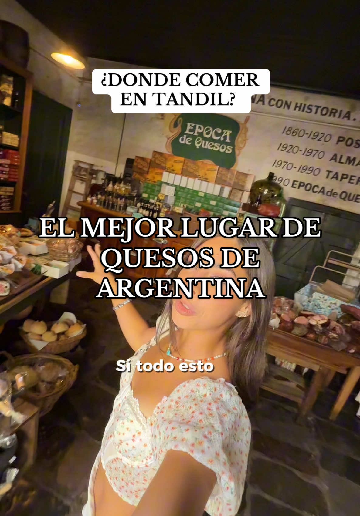 ¿Dónde almorzar o cenar en Tandil? Época de Quesos. Hasta ahora uno de los mejores quesos que probé, Queso Tradición Inza. Recomiendo los salamines y el jamón crudo de @epocadequesos no se lo pueden perder es de otro mundo 🚀  chequeadisimo!!!! En Época de quesos se encuentran los quesos y salamines más tradicionales de Argentina, elaborados con recetas que transmiten de generación en generación. Una experiencia que combina historia y sabor.   Plan ideal si estás en Buenos Aires, si o si, pasar por Tandil, a tan solo 4hs en auto 🚘 🫶   Si tienen alguna otra recomendación los leo! Así aprovecho a probar cositas nuevas 😍