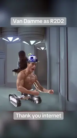 R2 Van Damme 🤣 Via : YT Funny Go Now @Funny Go Now 