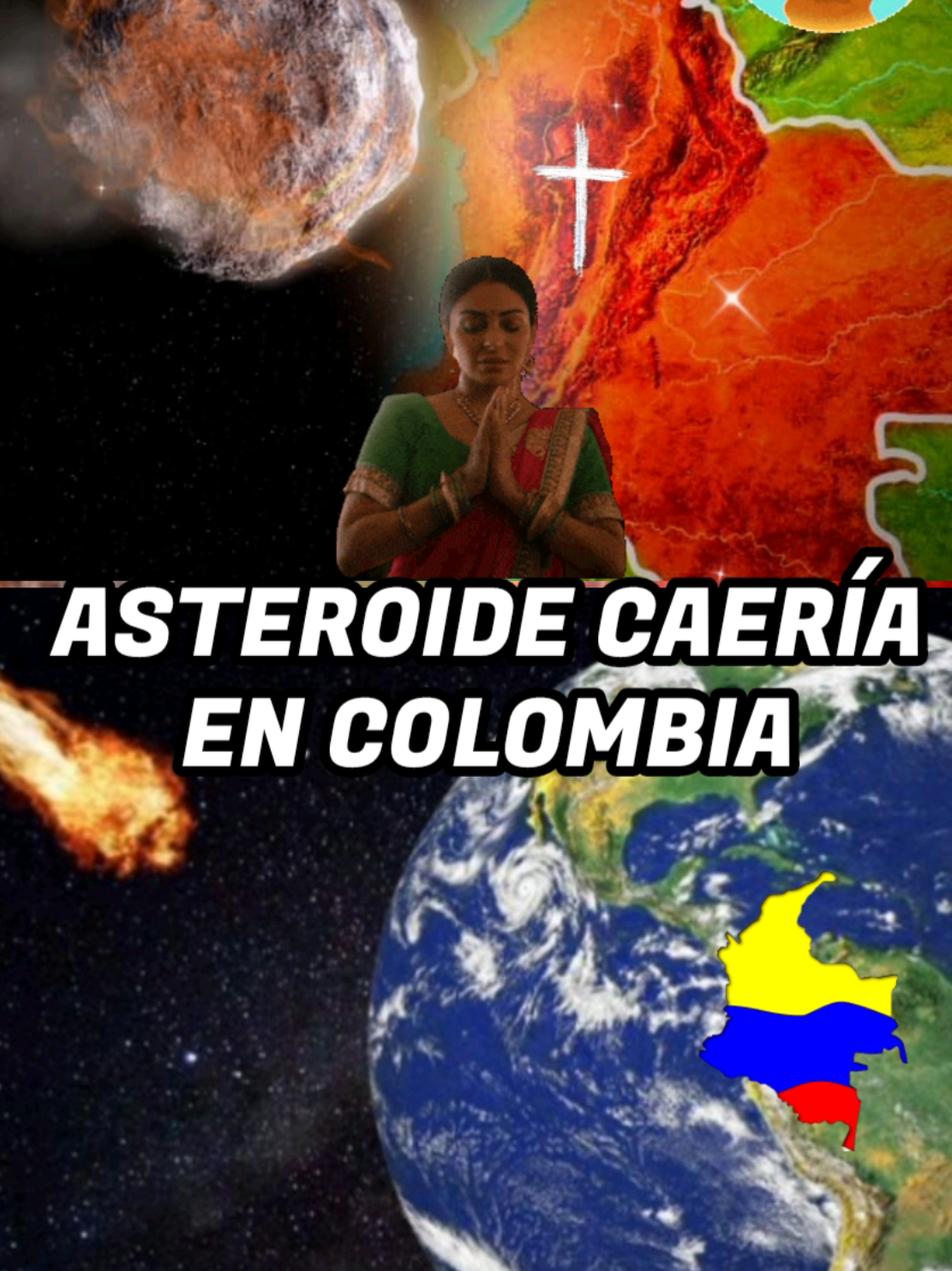 Triste Noticia para los COLOMBIANOS asteroide caería en el país , esto se sabe #dgh #hoy #noticias #information #colombia🇨🇴 