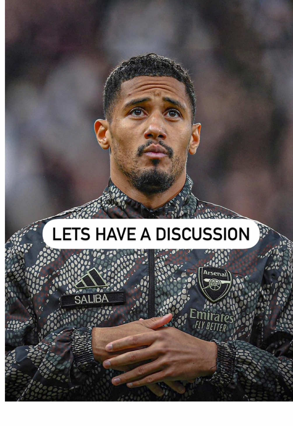 Rival fans will love this, Arsenal fans not so much #saliba #vandijk #arsenalfc #arsenalfans #aftv #liverpool #chelseafc #mancityfc #manunitedfc #PremierLeague #footballtiktok #premierleaguefootball #prem #virgilvandijk #gabrieliglesias #cityzens 