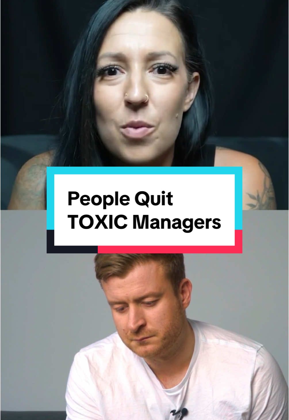 People quit because of TOXIC managers and companies  Credit: @natoutofoffice  #basboss #toxiccompanies #management #react