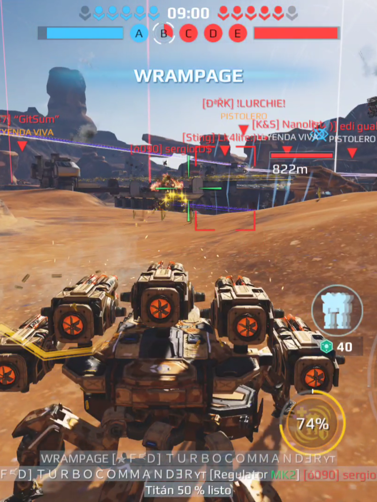 WAR ROBOTS GAMEPLAY *RAVAGER con REGULATOR* FULL 12 MK2 #warrobotsofficial #warrobot #WR #WARZONE #warrobotsremaster #warrobots2024 #warrobotschallenge #warrobotsforever #viral #warrobots #porti 