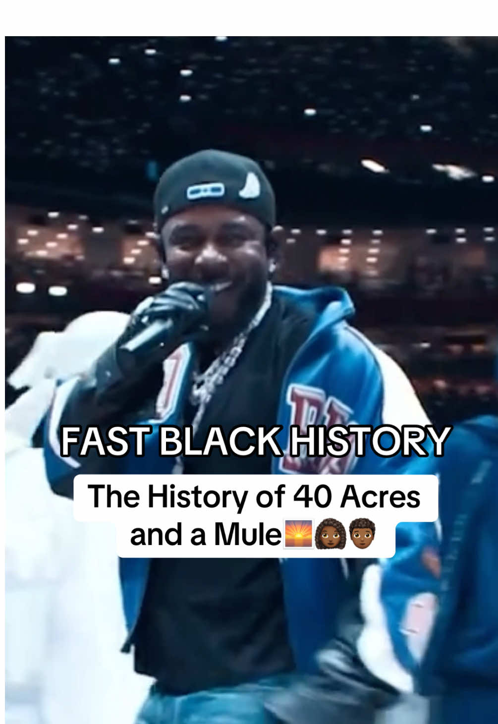 What Kendrick meant by 40 Acres and a Mule: Fast Black History 🌅 #kendricklamar#40acresandamule#blackhistory#notlikeus#kdot#halftimeshow2024 #SuperBowl 