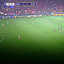 #football #barcelon  برشلونه ضد بنفيكا 5_4 الغدار  دوري ابطال اوربا  رافينيا والخامس