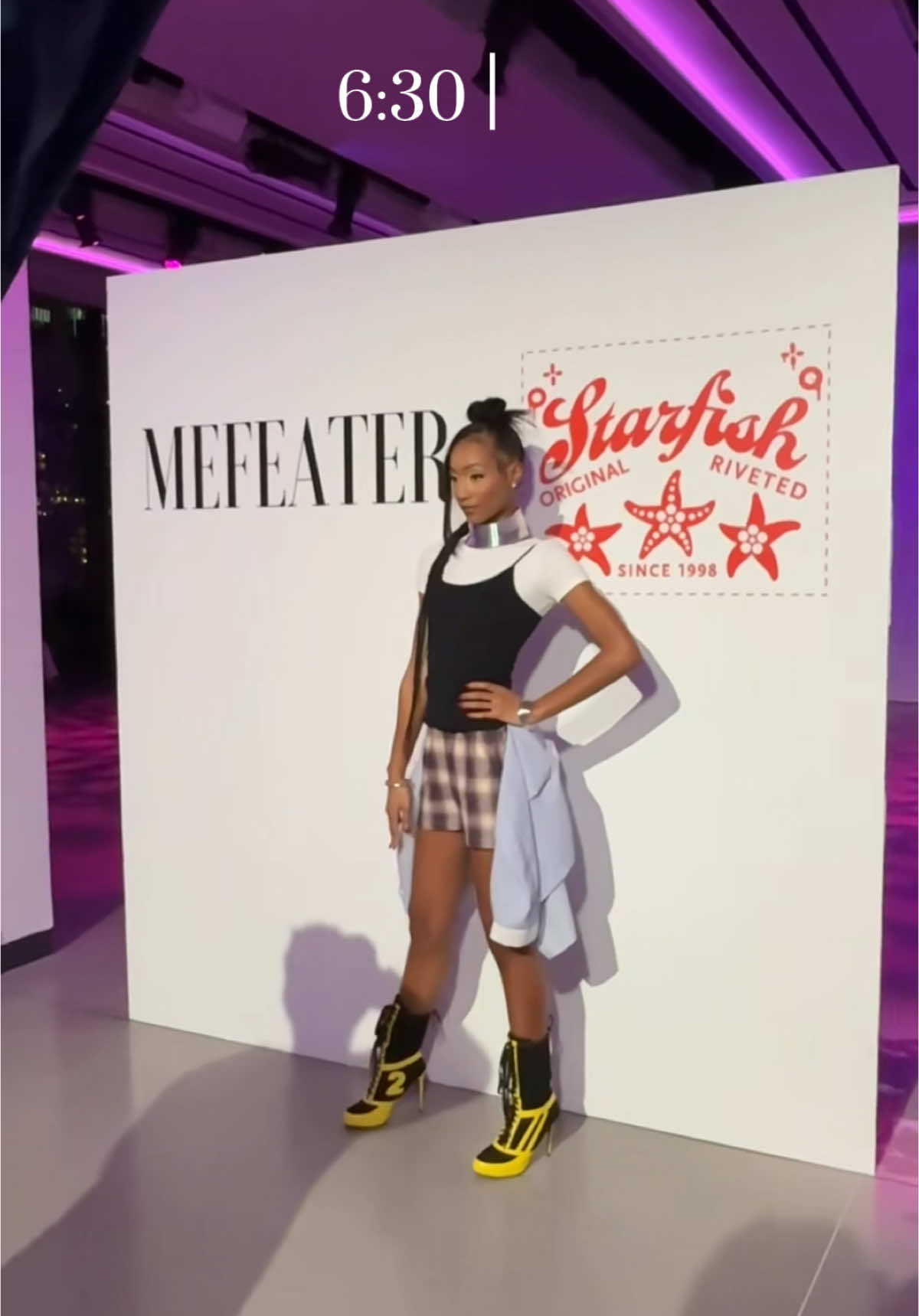 my first fashion week was a DREAMMM🥹❤️‍🔥 #NYFW #STARFISHMARKET