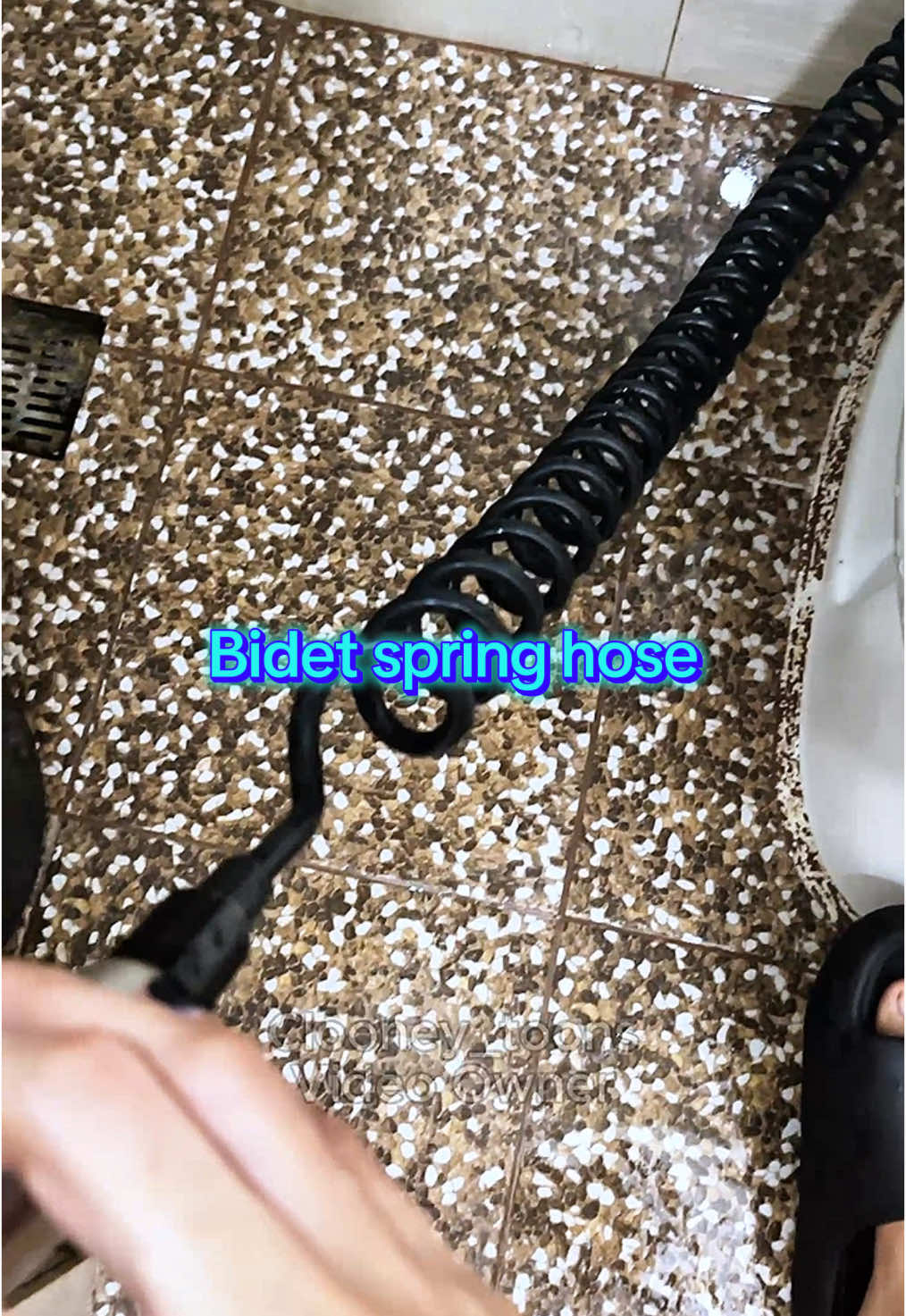 Replacement hose bidet spring hose for bidet #bidet #bidethose #spiralhose #springhose 