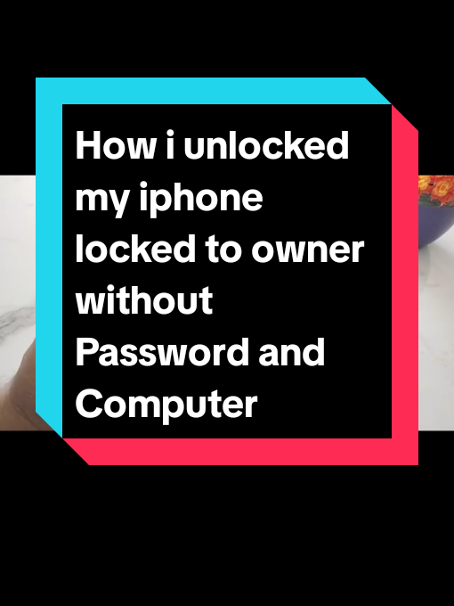 How i unlocked my iphone locked to owner without Password and Computer #fyp #foryou   #iphone11  #iphone12 #iphone13  #iphone14  #iphone15  #iphoneunlock  #unlockiphone  #iphoneunlocking  #howtounlockaniphone  #iphonetips  #iphonetricks  #iphone  #LifeHack 