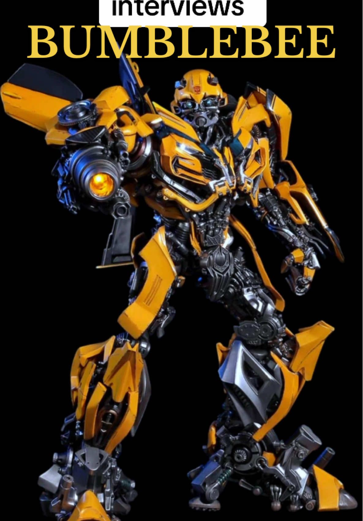 Bumblebee. The Transformers. #transformers #bumblebee #optimusprime #fyp #fypシ #viralvideo 