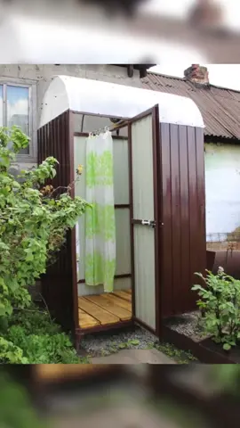 Летний душ из металла 🚿🏠 #летнийдуш #душизметалла #душизпрофнастила #каксделать #идеидлядуша #душ #дизайн #ремонт #строительство #top_drc