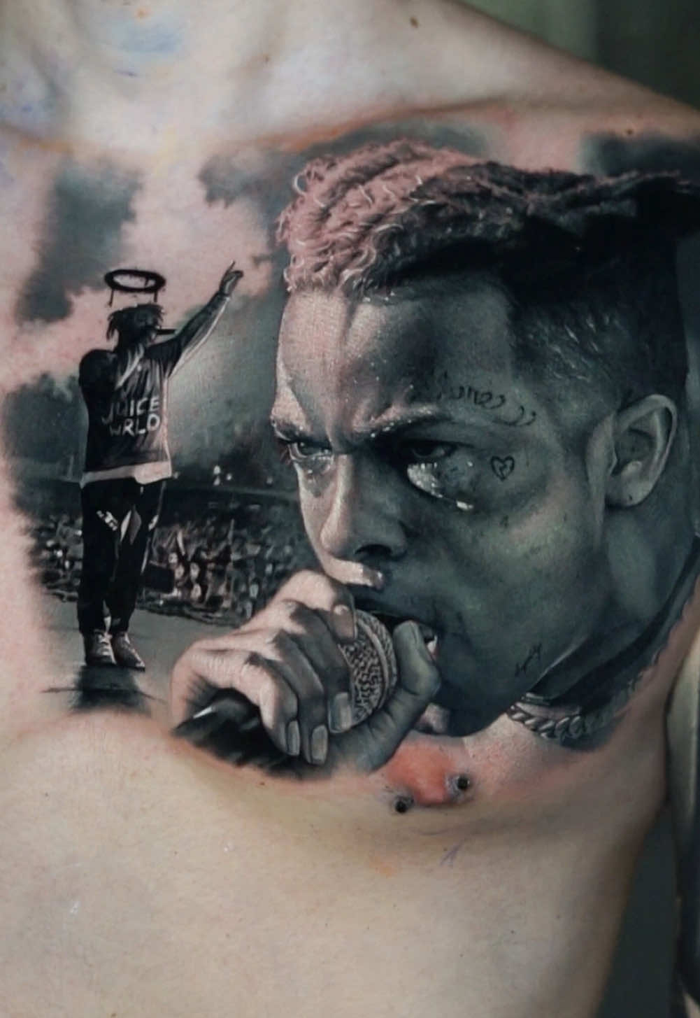 JUICE WRLD🔥🔥 XXXTENTACION🔥🔥 #juicewrld #xxxtentacion #asmr #tattoo #tatuaggio 