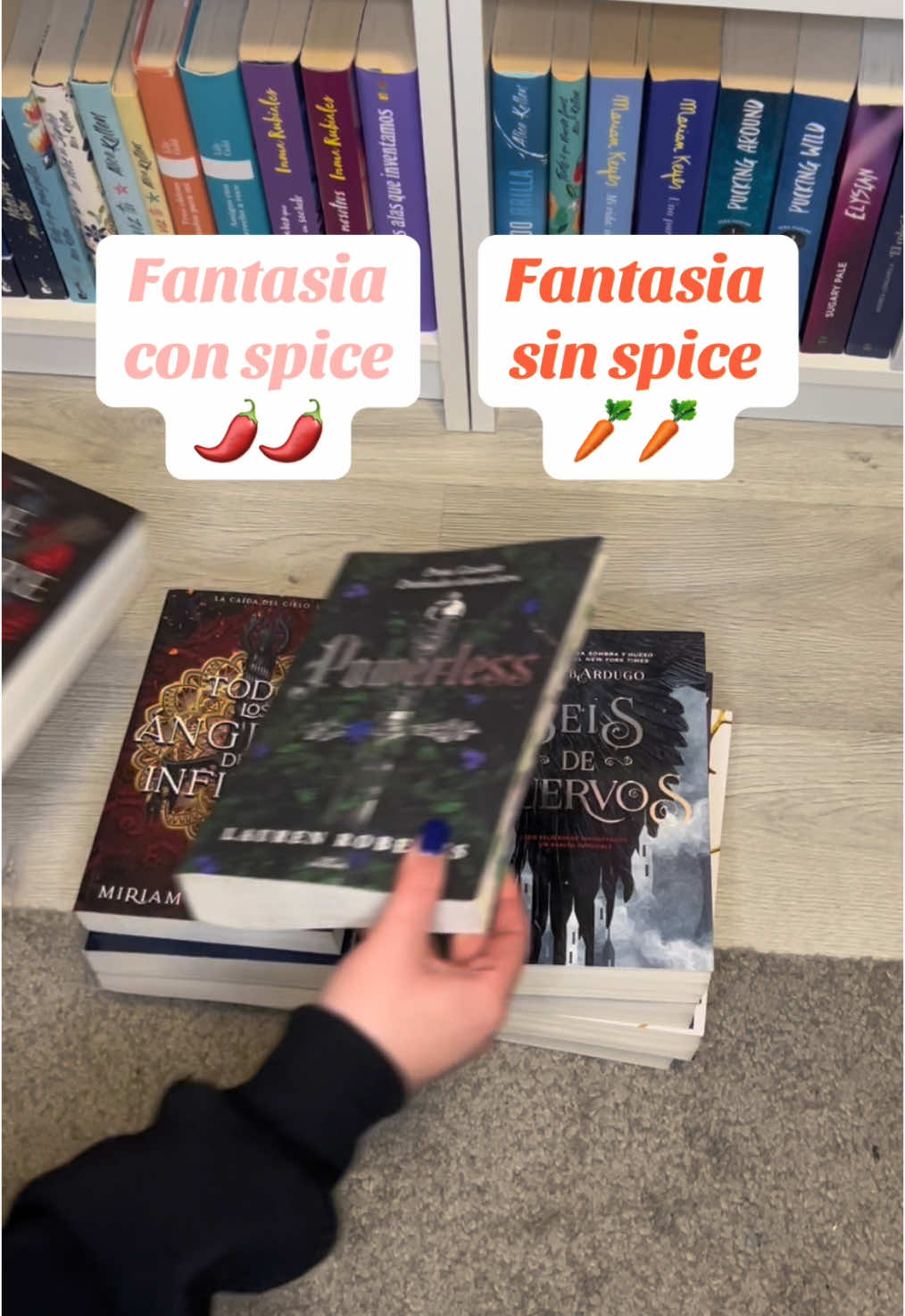 Para todos los gustos y edades ✨ #BookTok #booktokespaña #spicybooks #librosfantasia #libros 