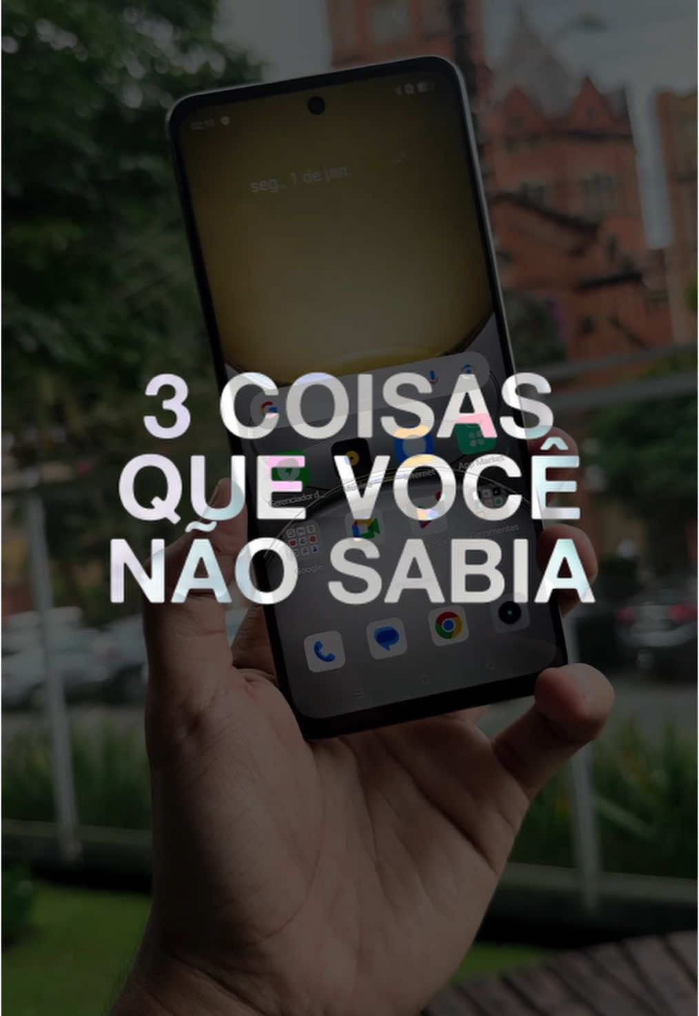 Realme C75 tem mais do que você imagina!  Gosta de gestos rápidos? 🤔 Desenhou um 