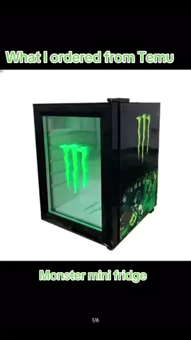 Oh Temu 🤦🏻‍♂️ #temu #temufinds #temuhaul #temumethod #whatiorderedversuswhatigot #fridge #monsterenergy #monsterfridge #fyp #xyzbca 