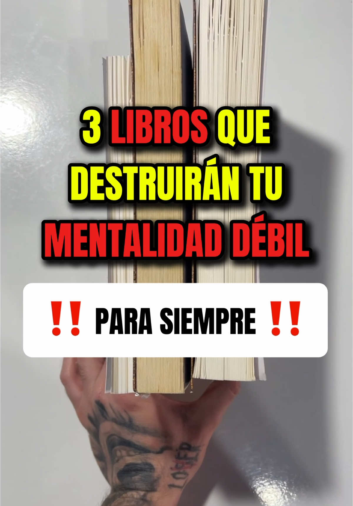 ‼️ 3 LIBROS SOBRE DISCIPLINA QUE DESTRUIRÁN TU MENTALIDAD DÉBIL ‼️ #disciplina #mentalidaddebil #librosdisciplina #estoicismo #librosrecomendados #crecimientopersonal 