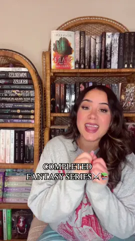 Completed Fantasy Series ⚔️📚 These are INCREDIBLE ✨ #fantasybookseries #fivestarreads #favoritebooks #romantasybookrecs #fantasybooks #romantasybooks #bookrecs📚 #foryou 