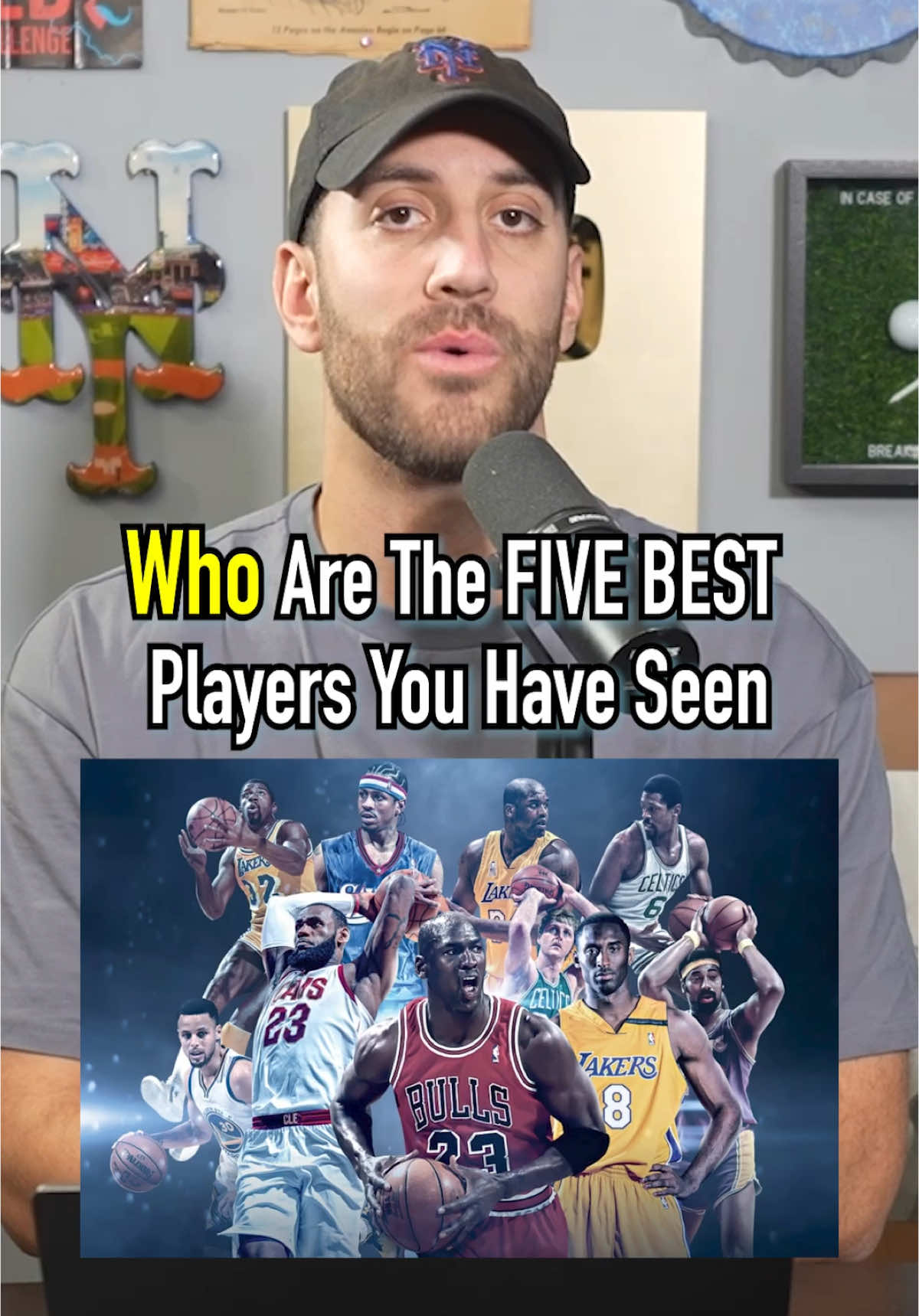 NAME THE FIVE BEST PLAYERS YOU HAVE EVER SEEN IN YOUR LIFETIME! #fyp #NBA #basketball #goat #lebronjames #stephcurry 