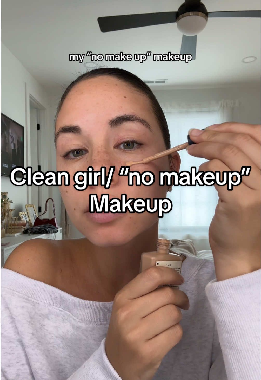 my go to “no makeup” makeup/ clean girl makeup look #cleangirlaesthetic #cleangirlmakeup #nomakeupmakeup #cleanbeauty #cleanmakeup 