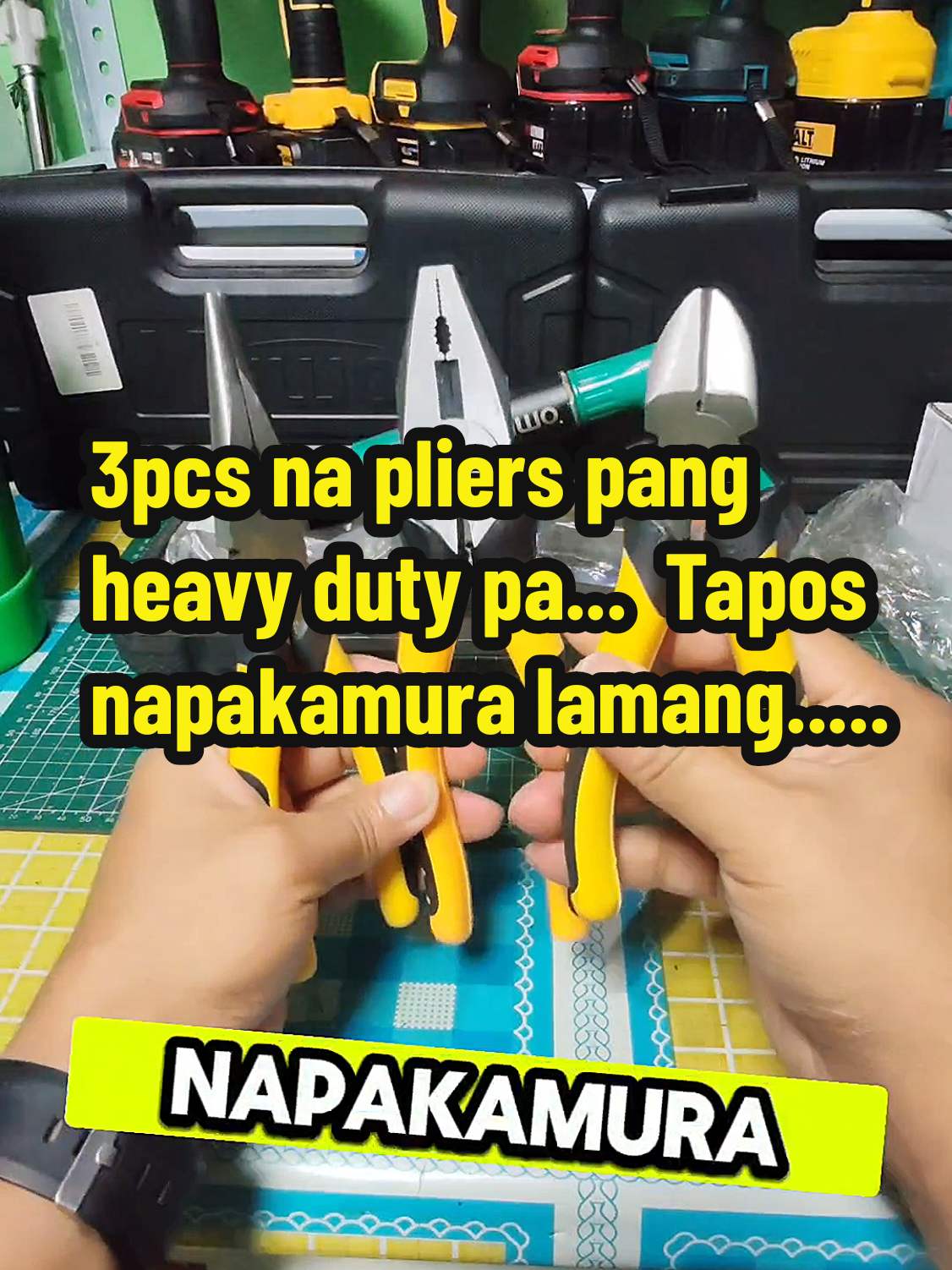 3PCS Heavy Duty Pliers Tool Set #fyppppppppppppppppppppppp #youwontregret #fypage #fypシ #fyp #everyone #highlights #highlight #toolstoday #tools #tool #gift #pliers #set #longnose #combinationpliers #diagonalpliers #sidecutters