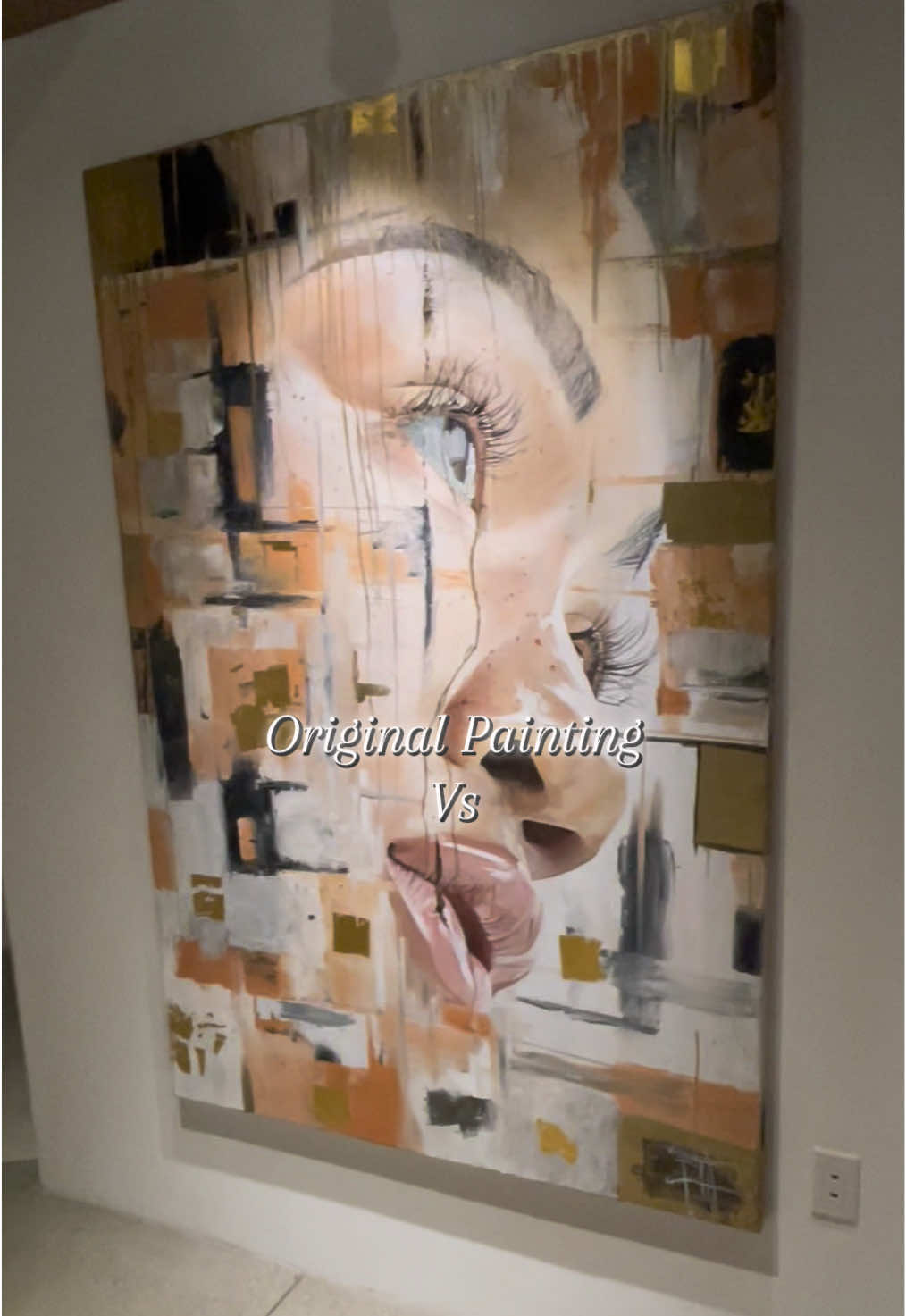 Limited edition canvas prints of “The Overcomer” are almost sold out! Purchase yours now at the link in my bio. PRINT SIZES VARY! And if you don’t see the one that you want then send a message to inquiries@Peytontheartist.com #artistsoftiktok #creatorsearchinsights #paintingprocess #paintingideas #fyp #inspiration 