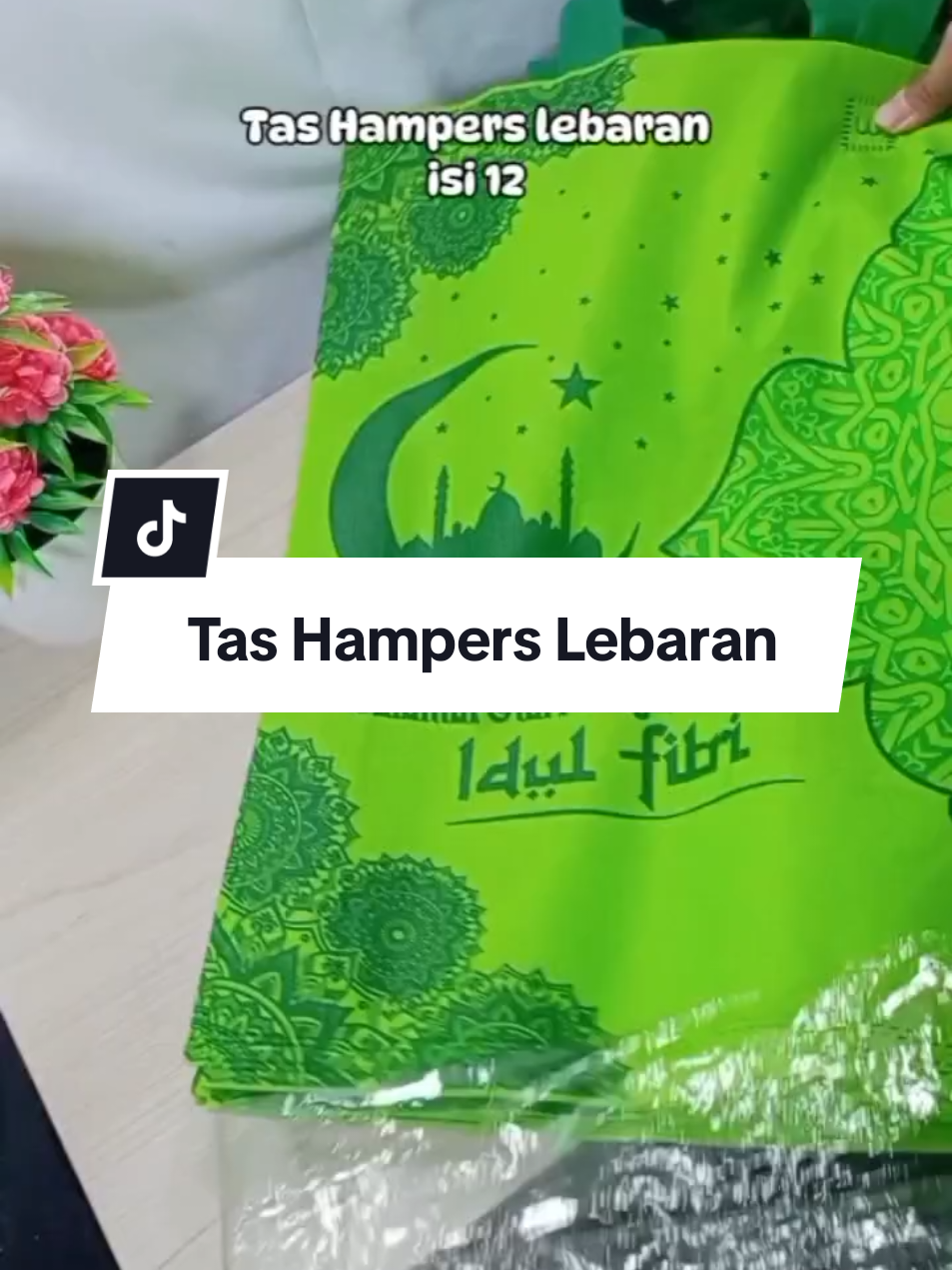 Tas Hampers Lebaran #lebaran  #lebaran2025  #tashampers  #goodiebag  #tasspunbond 