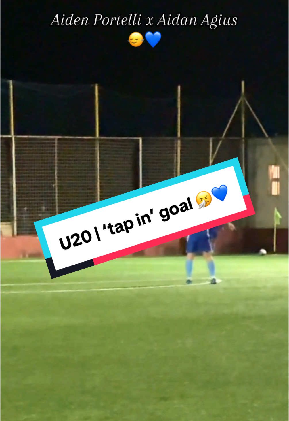 #youthleague | 𝑻𝒂𝒑 𝒊𝒏 𝒈𝒐𝒂𝒍 🤧💙 #goal #draw #u20#ForzaMostaSemprepre #futbol #football #calcio #TikTokCalcio #tiktokfootball #fyp