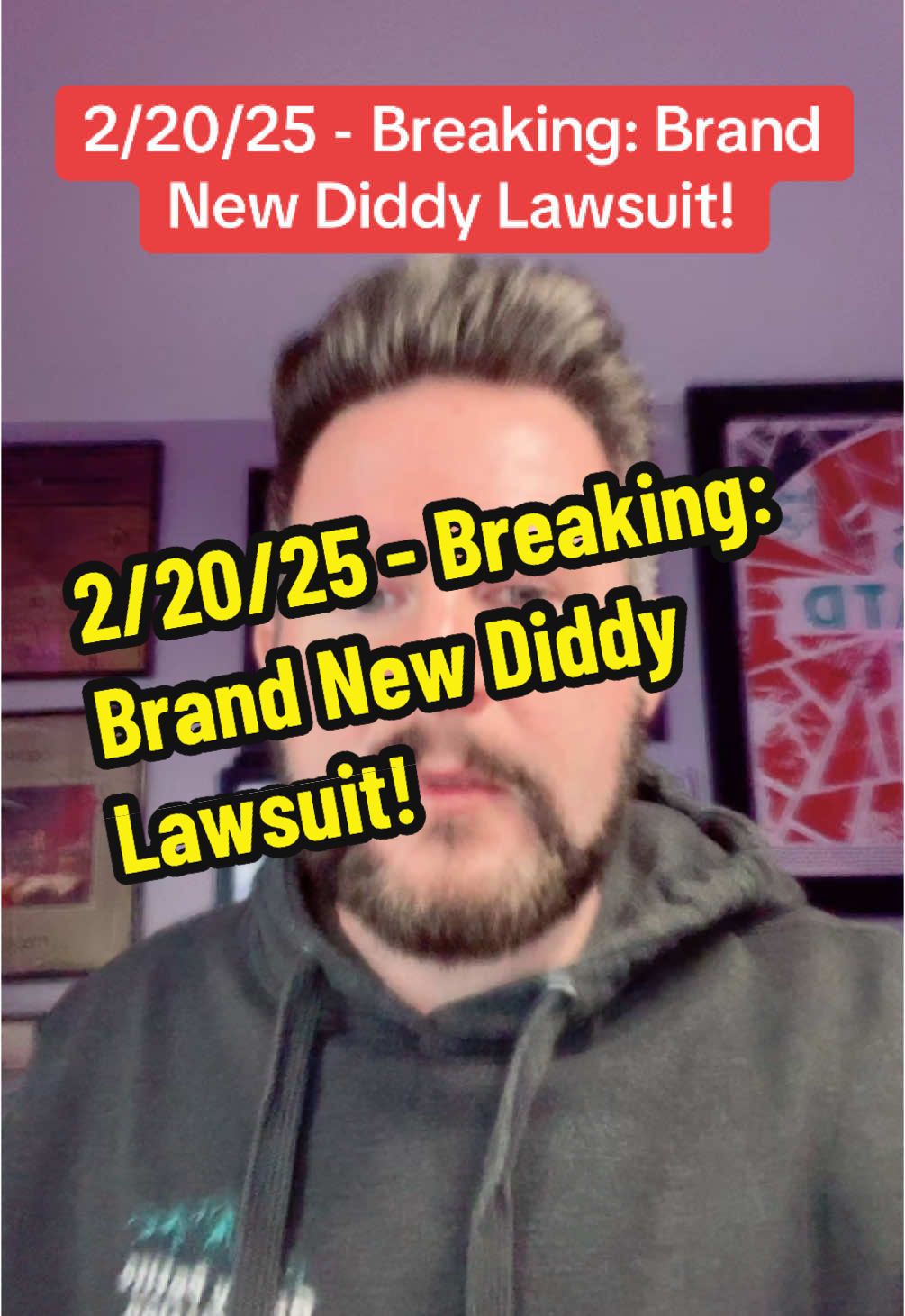 2/20/25 - Breaking: Brand New Diddy Lawsuit! #Diddy #Puffy #SeanCombs #PuffDaddy #Lawsuit #News #BreakingNews #Update 