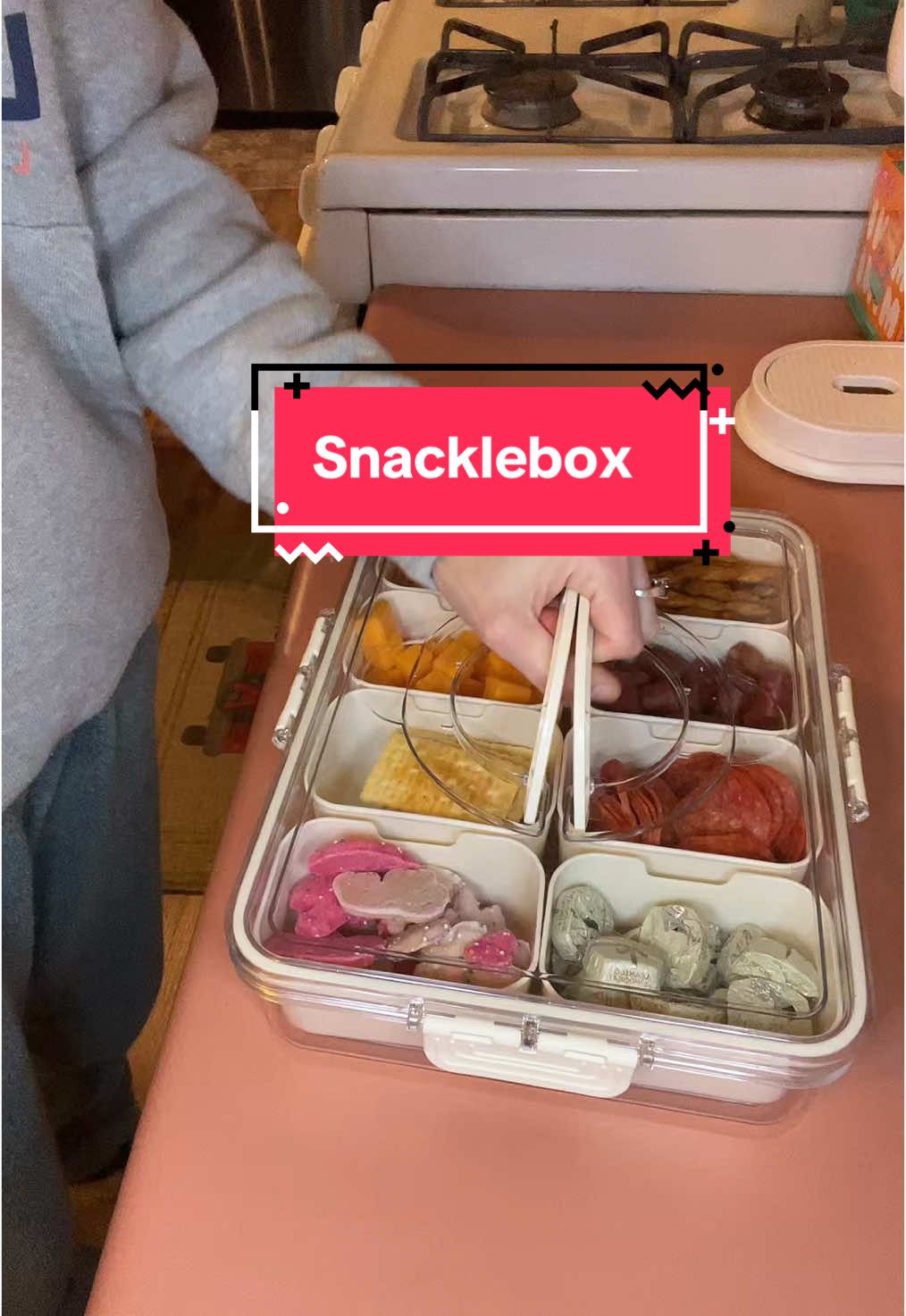 This was so handy to have for snacks during the Super Bowl!  #snacks #foodtiktok #convenient #variety #sweets #savory #fyp #foryoupage #tiktokshopaffiliate #tiktokfood  