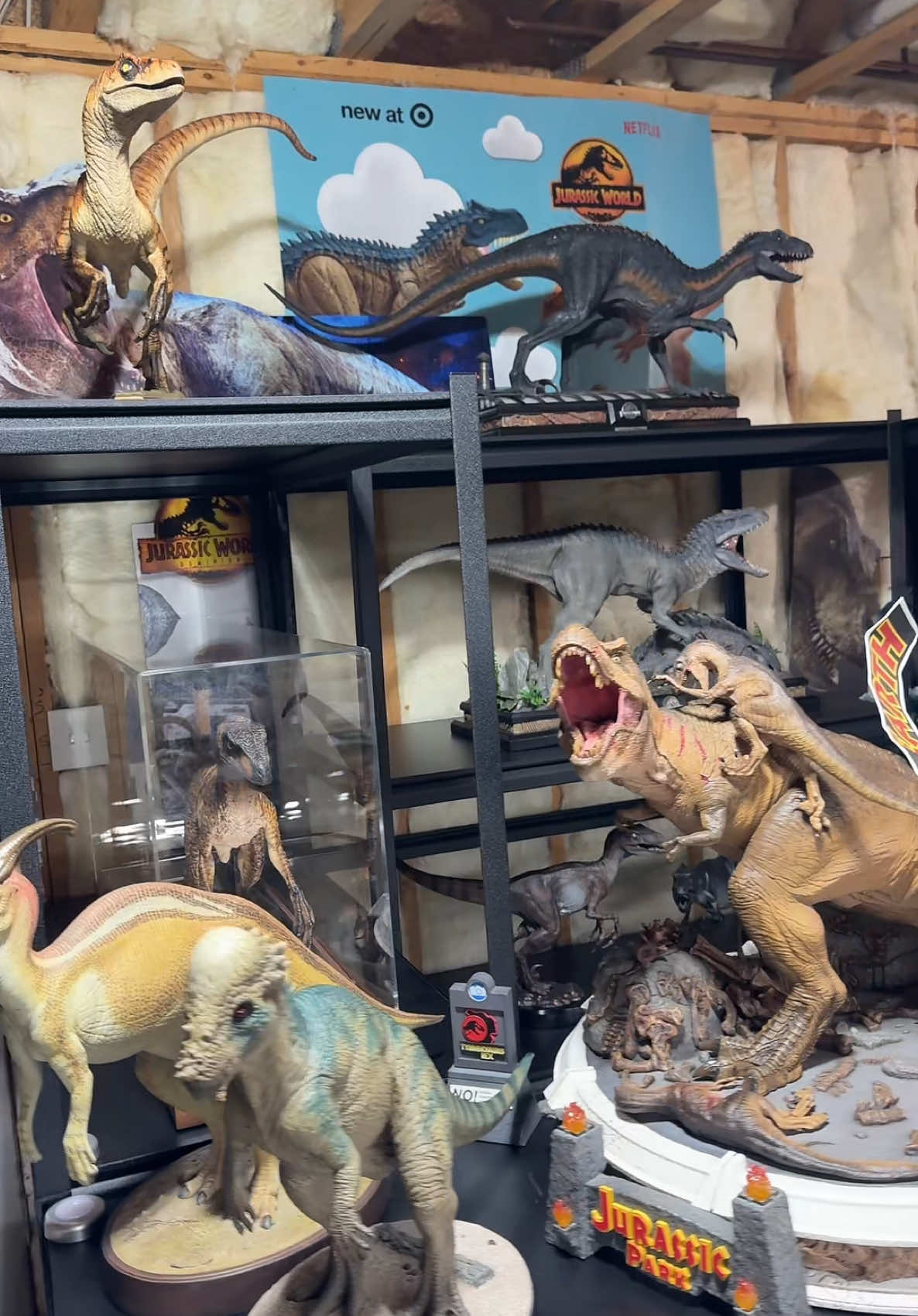 So many Jurassic World Pieces but which is your favorite!? #jurassicworld #jurrasicpark #collection #dinosaur #toys 