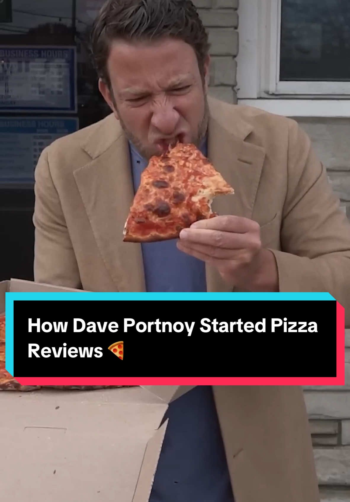 How @Dave Portnoy Started Pizza Reviews 🍕 #daveportnoy #pizzalover #FoodTok 