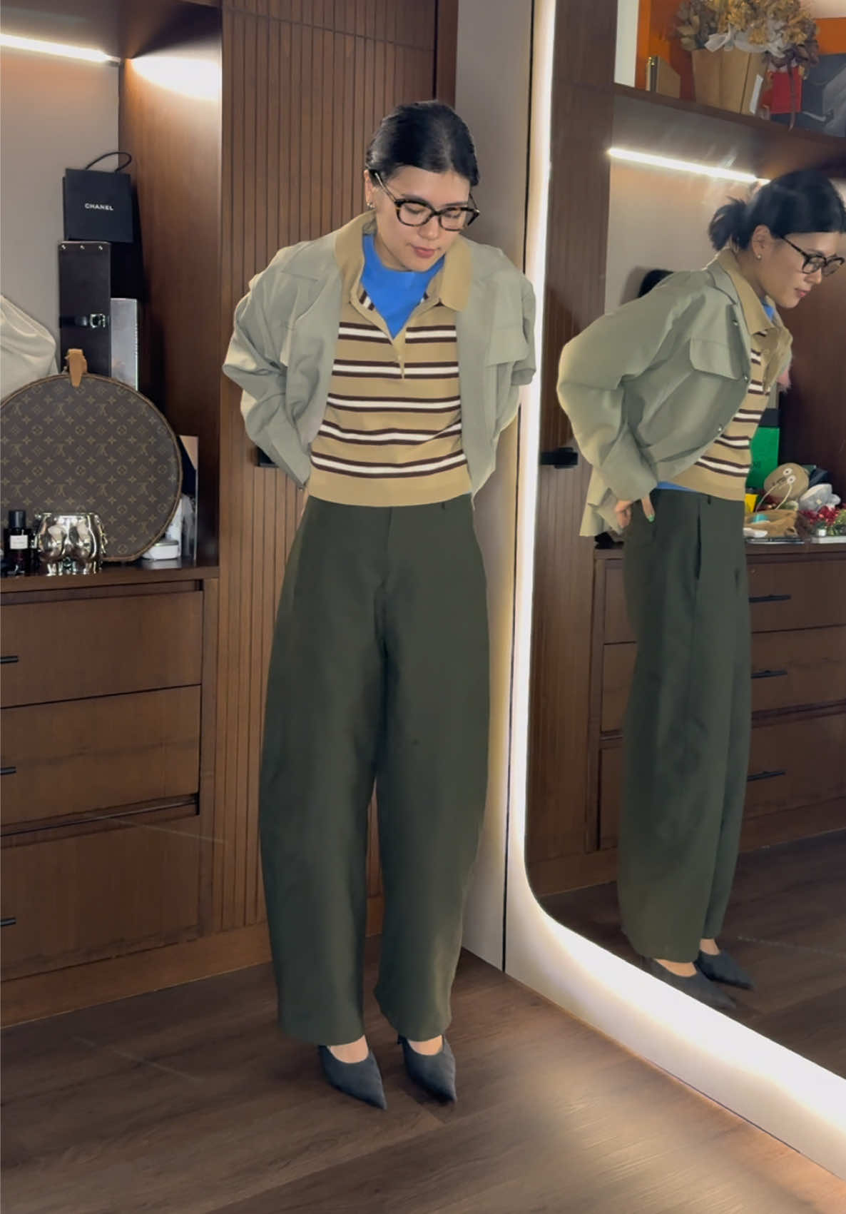 Uniqlo barrel pants rasa Cos 🫦 #fitspo #fashion #style @UNIQLO Indonesia 